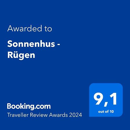 דירות Sellin  Sonnenhus - Ruegen מראה חיצוני תמונה